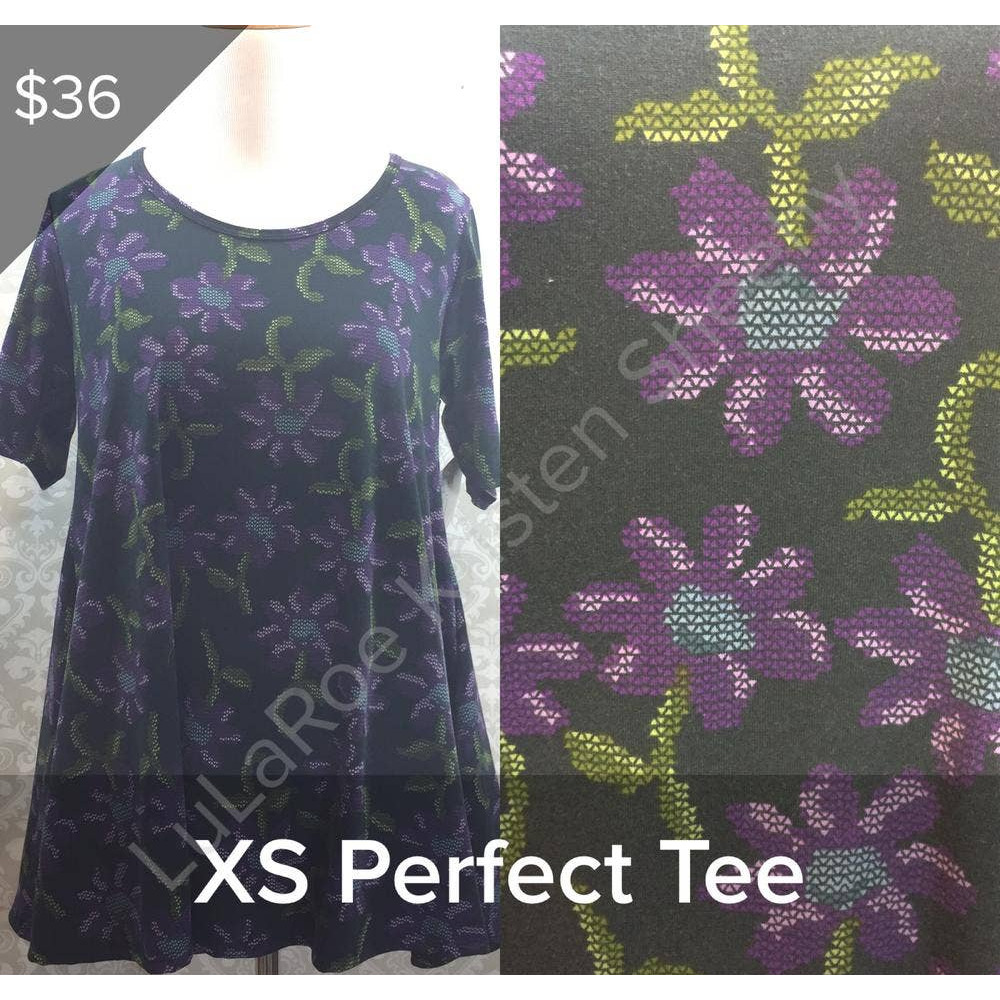 LuLaRoe Perfect Tee, XS, NWT